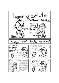 LoZ TS Special page 1