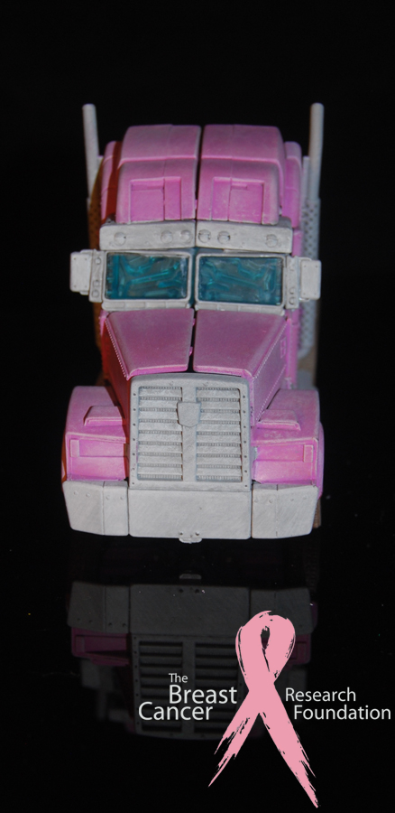 Pink Optimus Prime Custom