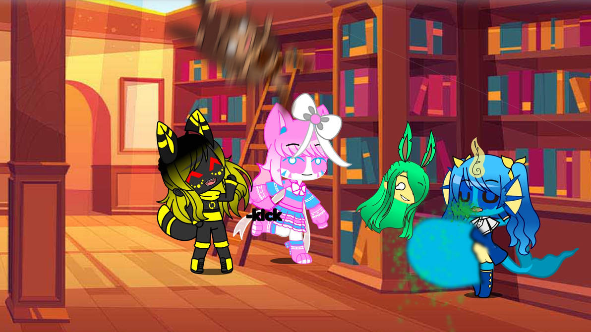 Library fun 1 by PokevoreIbisPaintArt on DeviantArt
