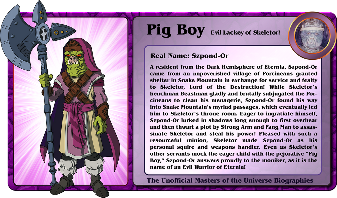 Pigboy Pigboy Ew Bio by gbagok on DeviantArt