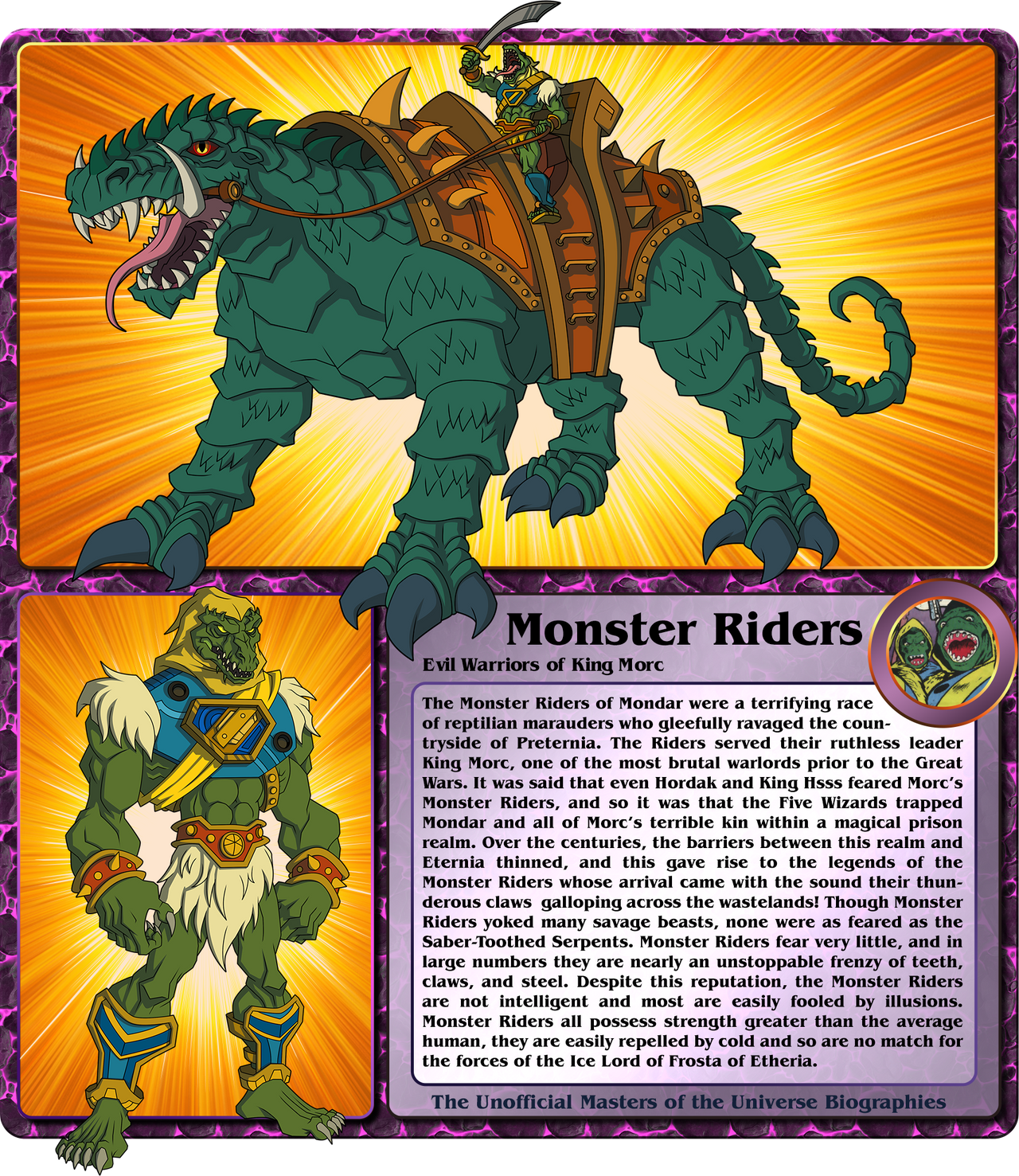 Monster Bio Monster Riders Unofficial Bio by gbagok on DeviantArt