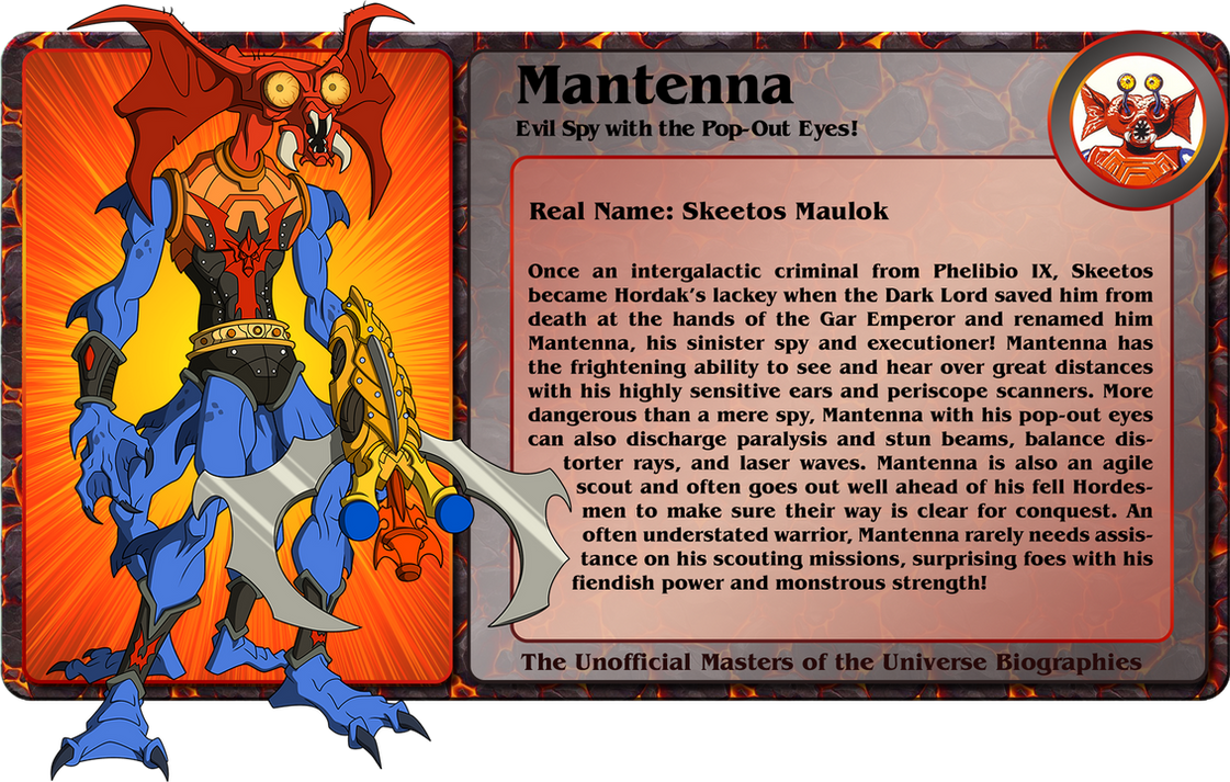 Manternna Mantenna Unofficial Bio by gbagok on DeviantArt