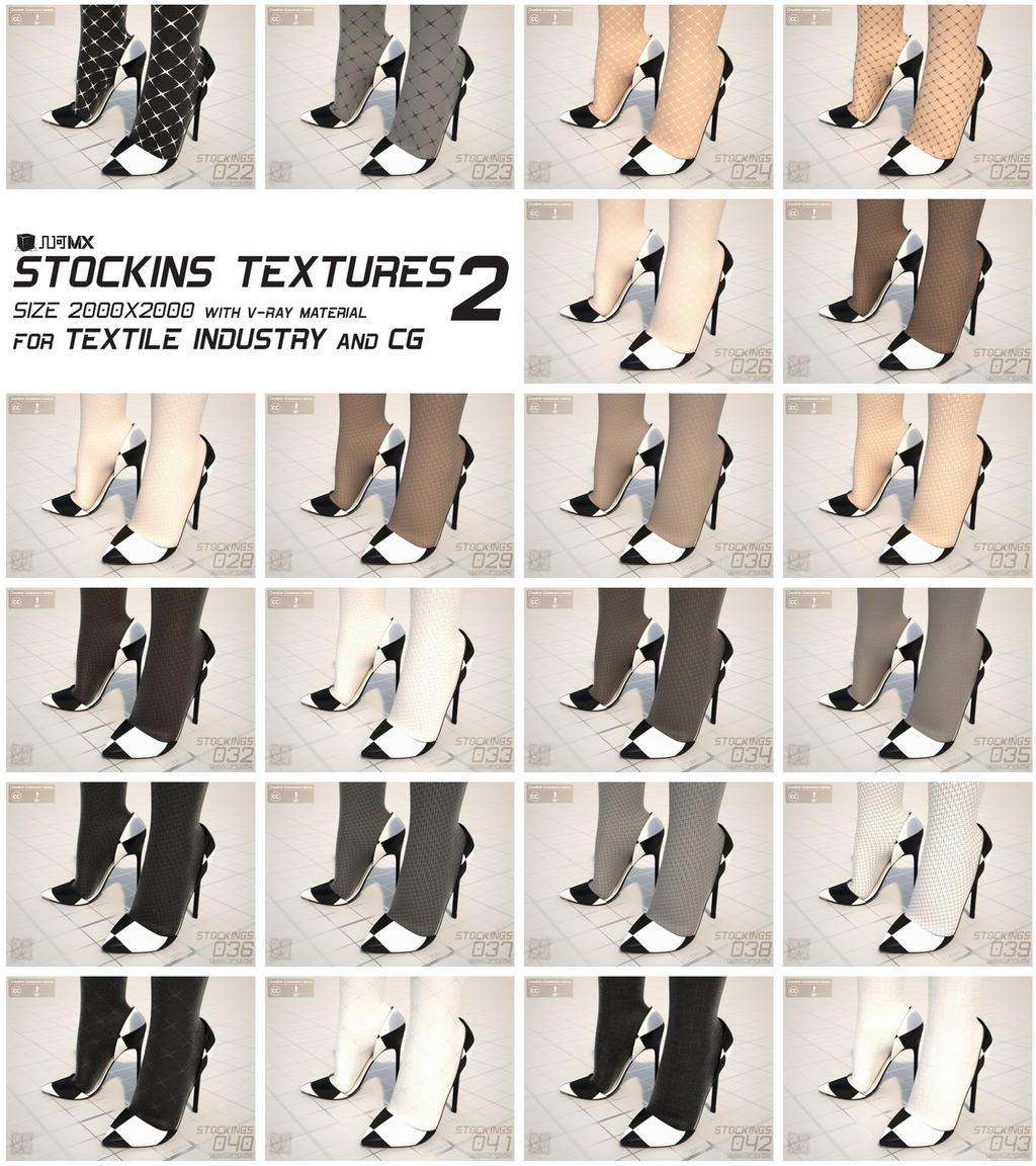 Funky Stocking Texture MX0035 - Stockings Texture Bundle 2 by zealkane on DeviantArt