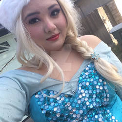 Elsa from the Christmas Party