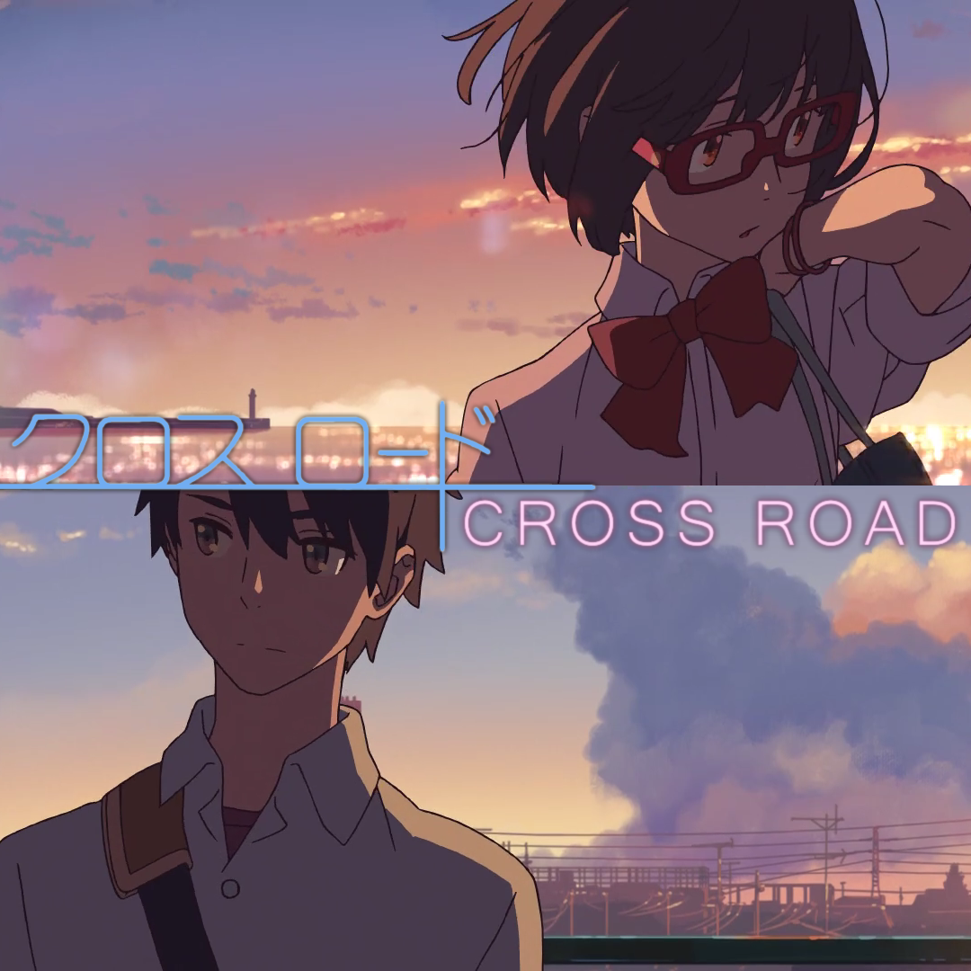 Cross Road - Makoto Shinkai by redhot209 on DeviantArt Cross Road - Makoto Shinkai by redhot209 on DeviantArt