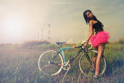 balerina with my bike 3