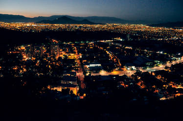 Santiago desde el cerro