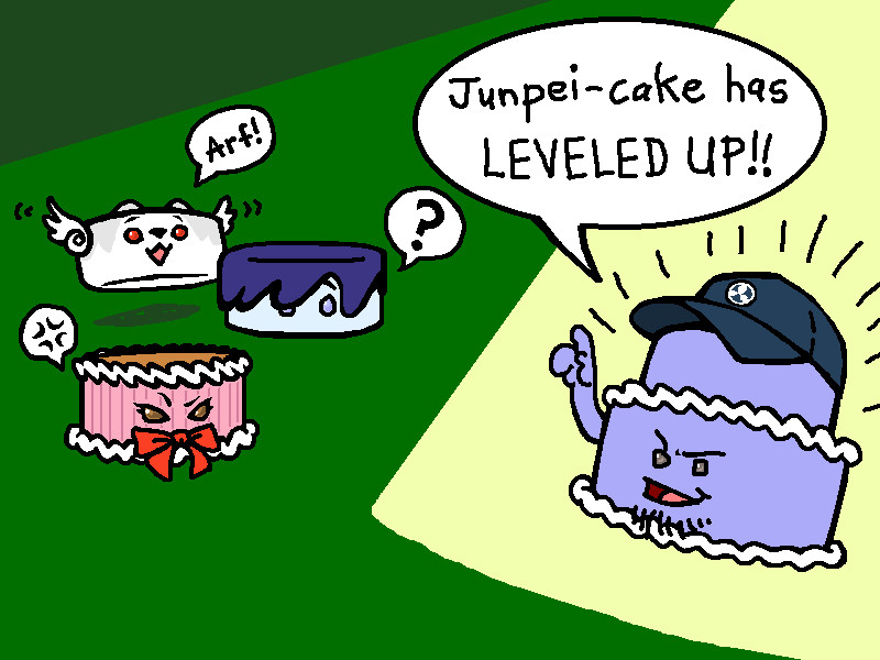 Junpei-cake is Multilayered