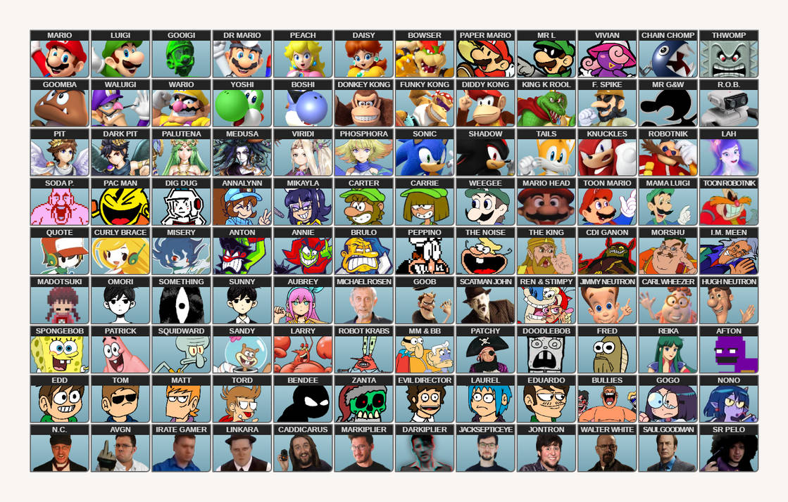 Ki Roster roster number 4 by RosterMaker on DeviantArt
