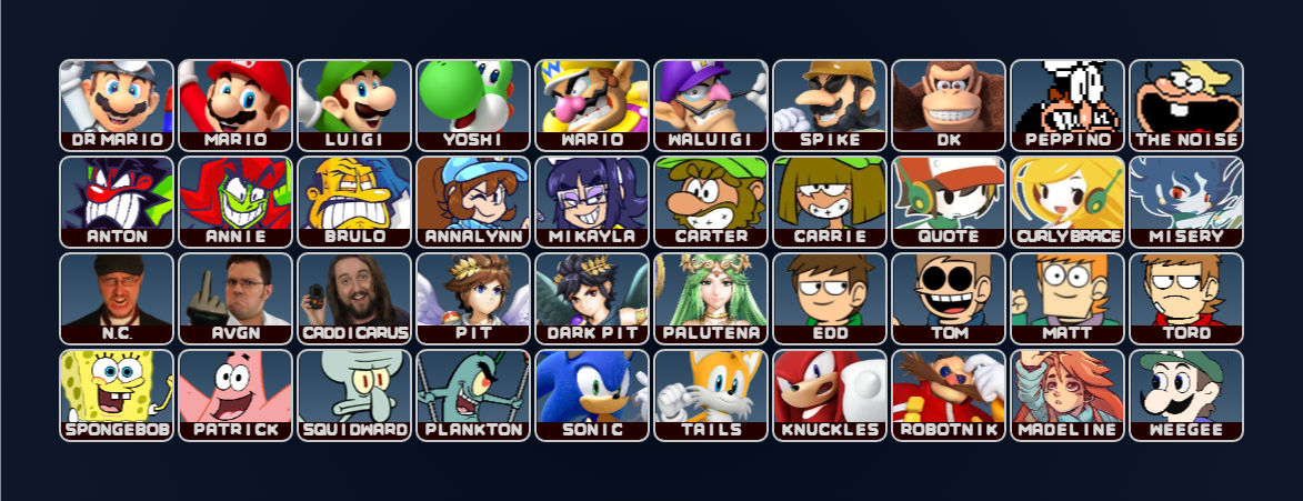 70 Characters Roster roster number 9 by RosterMaker on DeviantArt