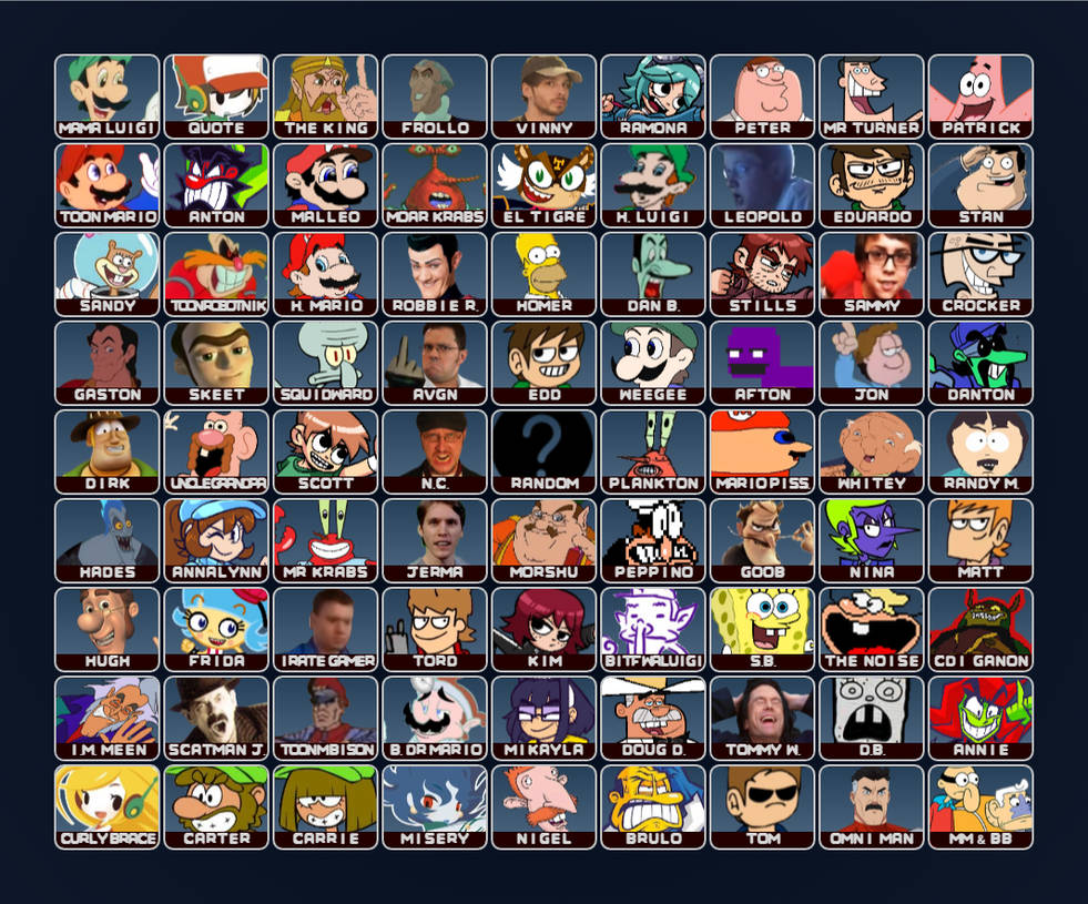 roster number 15 by RosterMaker on DeviantArt