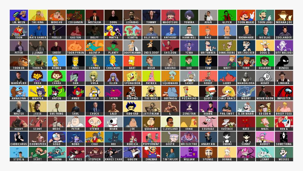 Roster number 56 by RosterMaker on DeviantArt