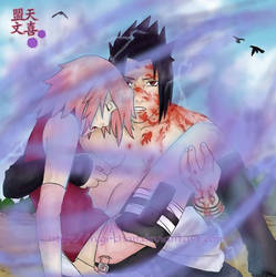 Mangekyou on - SasuSaku