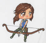 Chibi - Lara Croft Shadow of Tomb Raider Outfit by LittleEiko87