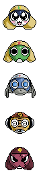 keroro gunso pixels