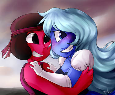 There's my Laughy Sapphy