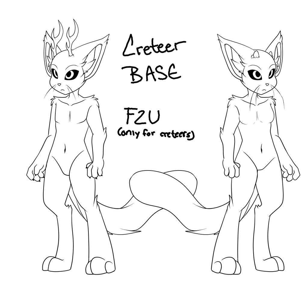 Creteer CRETEER SPECIES BASE by Freeze-pop88 on DeviantArt