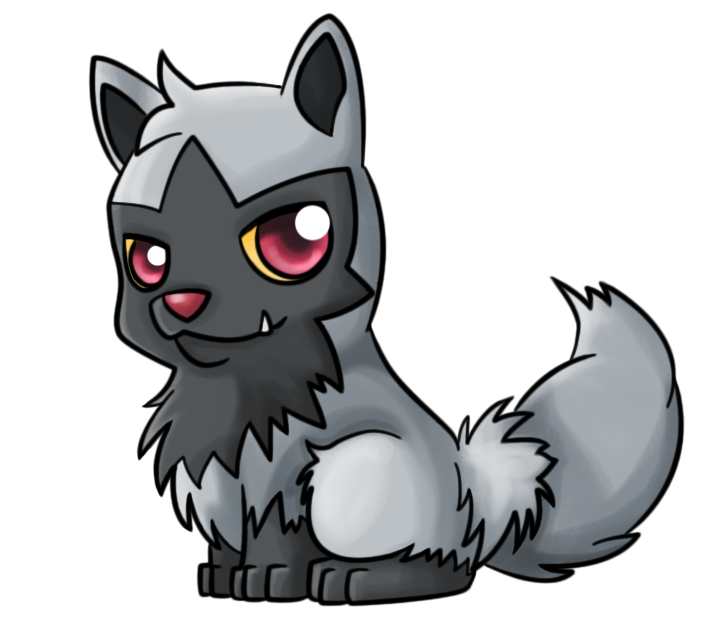 Poochyena's Scary Face by Pokemonsketchartist on DeviantArt