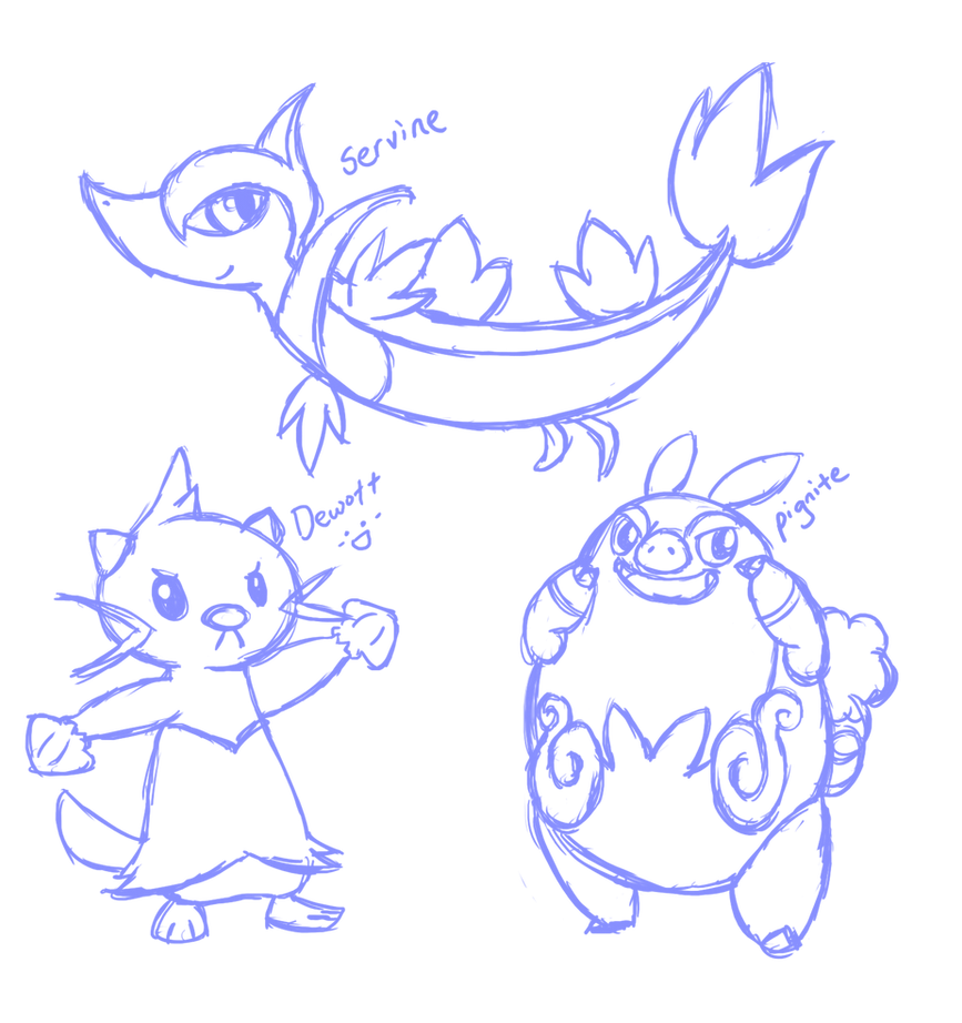 Pokemon dump by ChibiTigre on DeviantArt