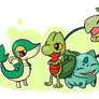 Pokemon Grass Starters