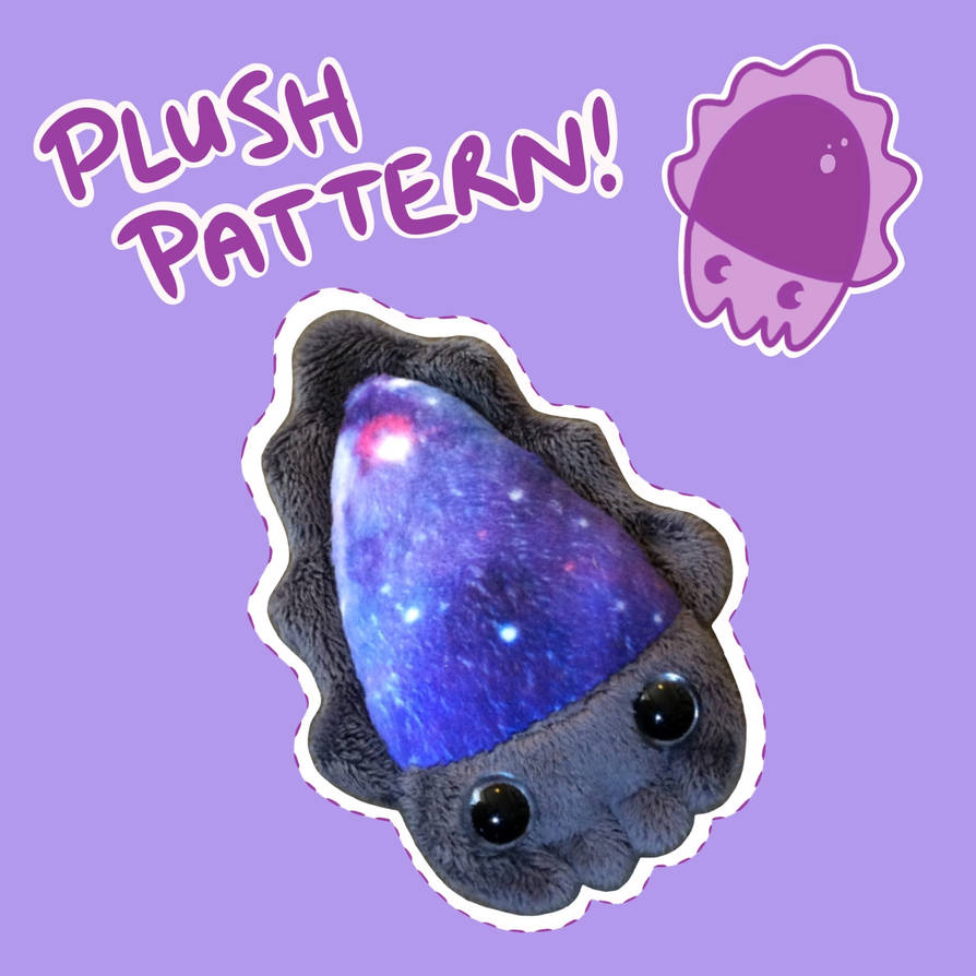 Cuttlefish Plushie Pattern by ChibiTigre on DeviantArt