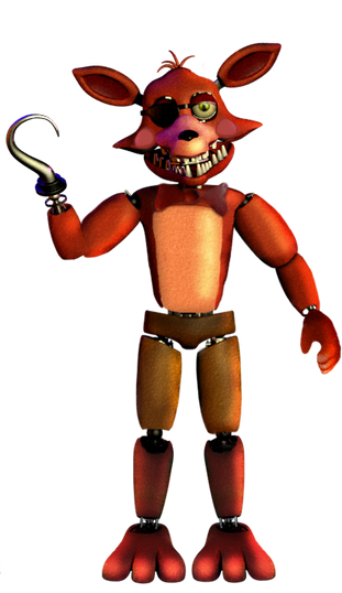 Fixed Withered Foxy by terbonner on DeviantArt