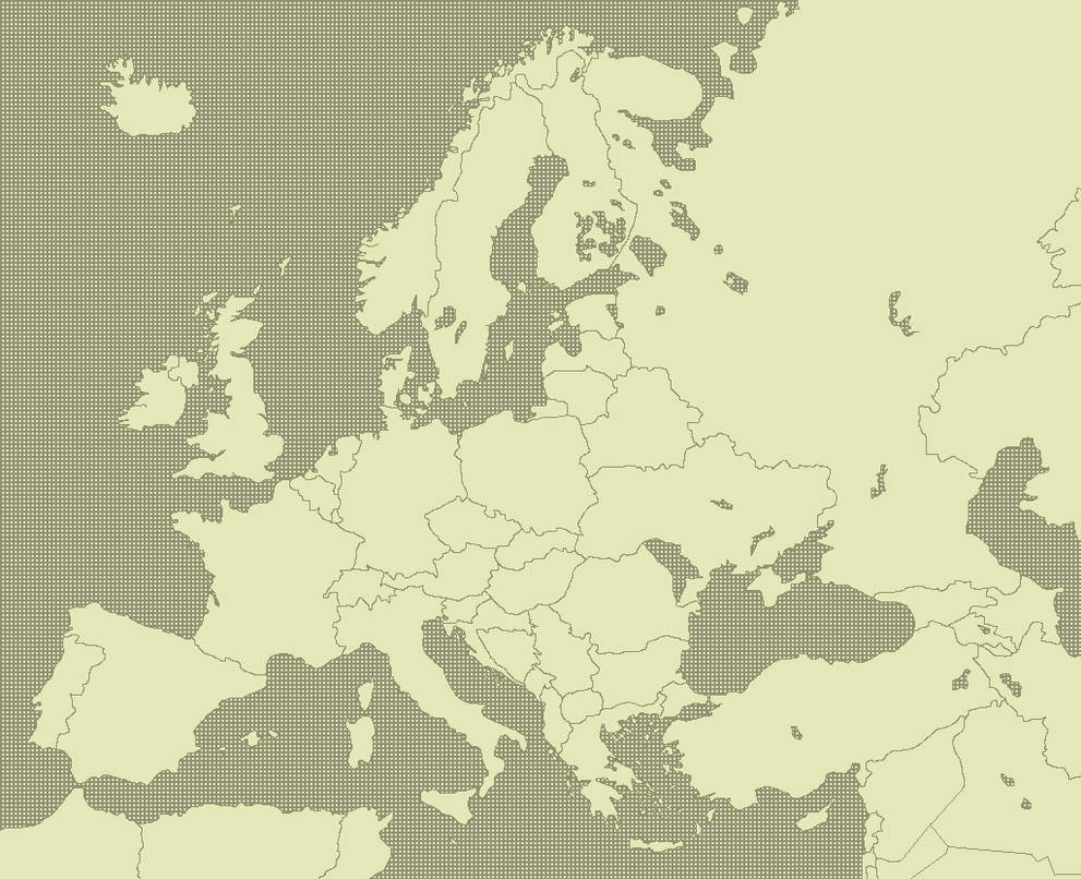 European Map. Not Labeled Europe in Papers, Please style (no labels) by gGyranos on DeviantArt