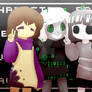 Ink Frisk, Hacker, Core and Error Frisk!