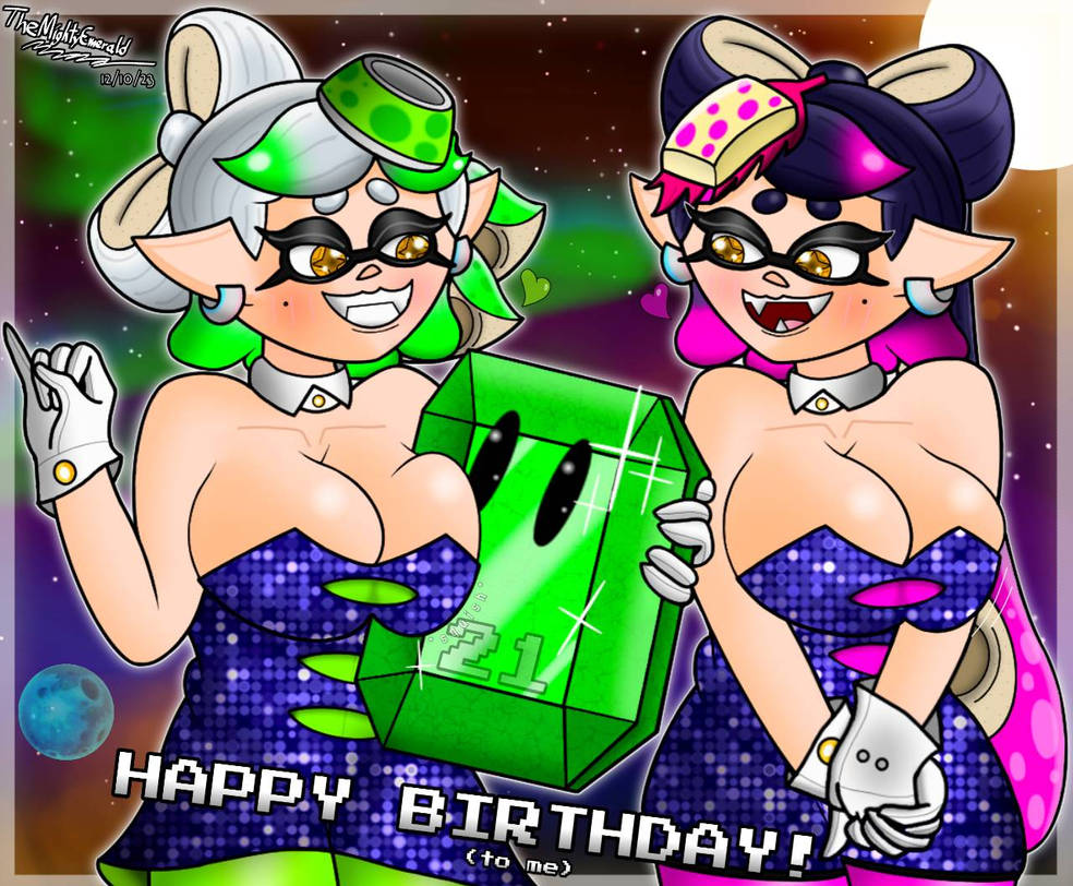 Teirrart - Happy Birthday Ink! There may be a redraw later
