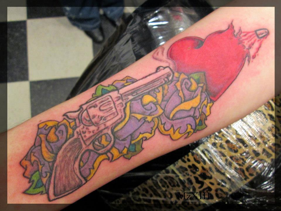 Custom Bullet For My Valentine Tattoo by MzXIII on DeviantArt