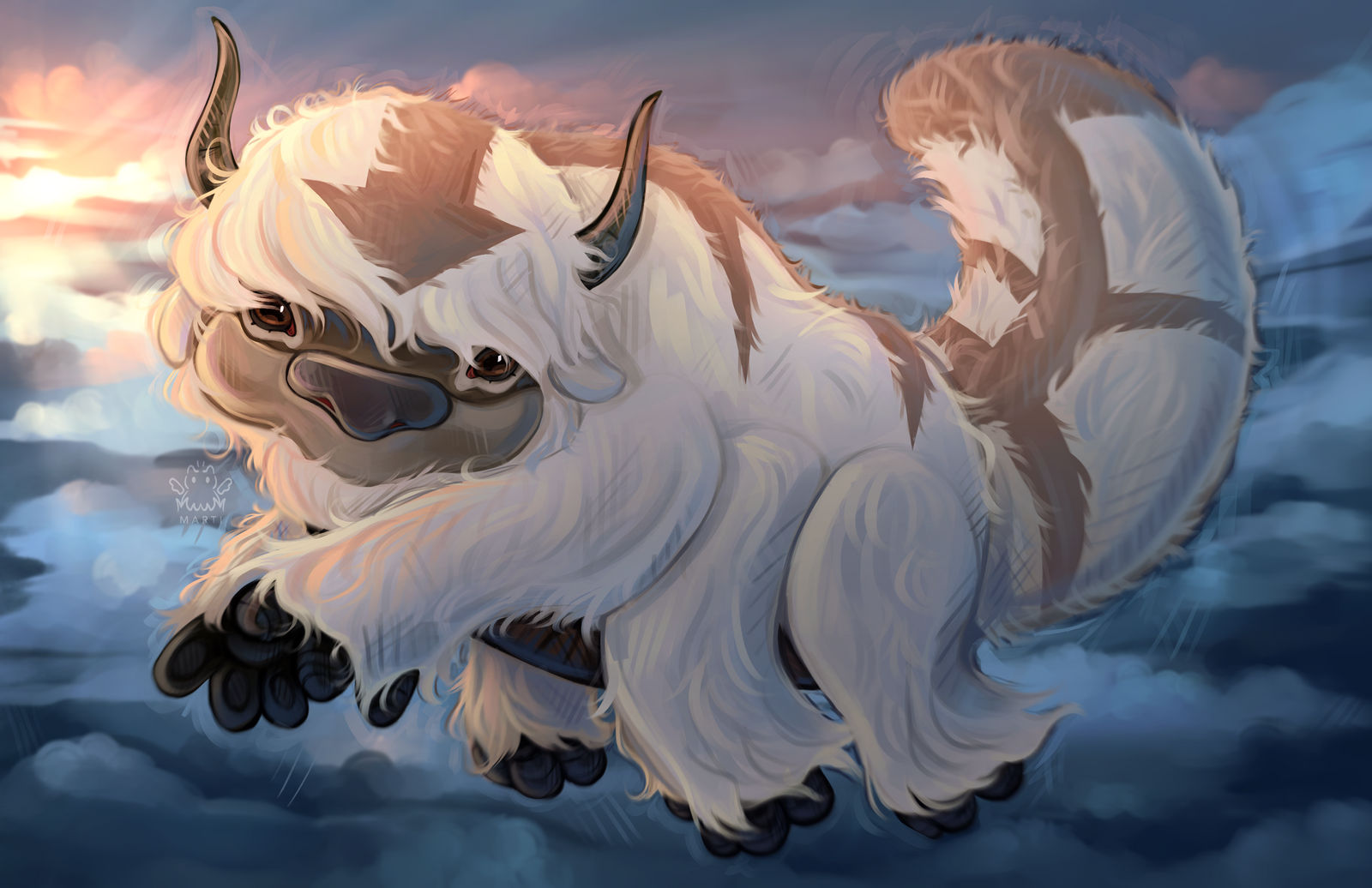 Appa Pokémon flying Appa fanart by weedor on DeviantArt