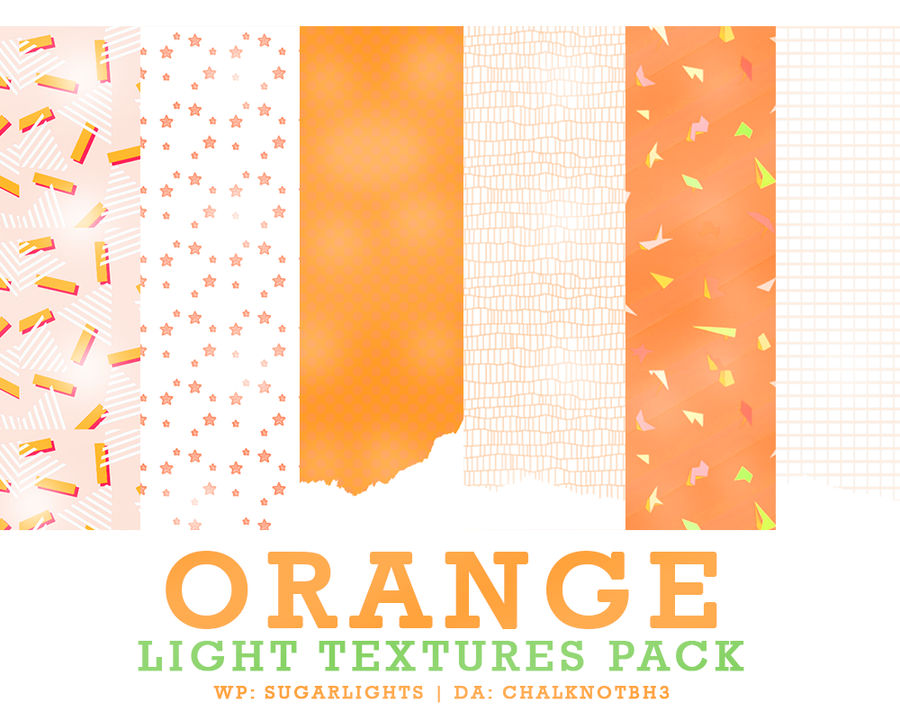 Orange Unity Texture Orange Light Textures Pack by chalknotbh3 on DeviantArt