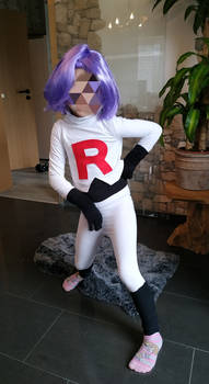 Team Rocket James Costume 