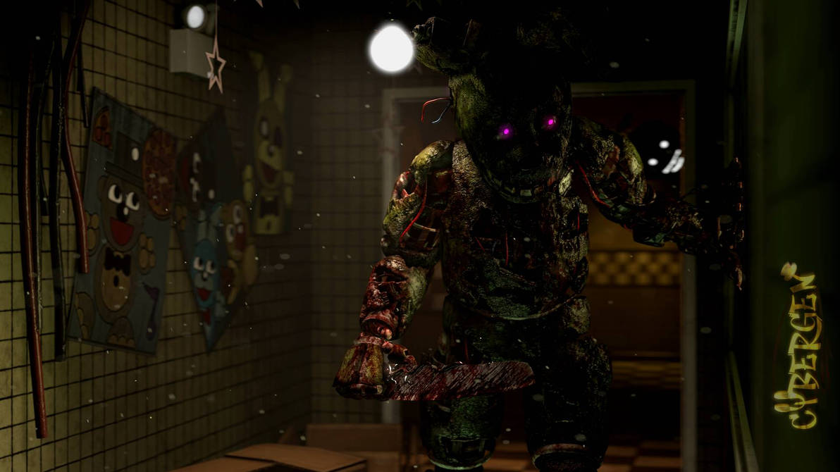 Spring Trap Db Watching you... - DBD Springtrap by Hekuta-Gen on DeviantArt