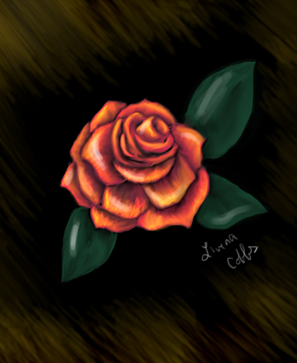 Rose, speedpaint practice