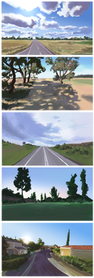 Landscapes practice