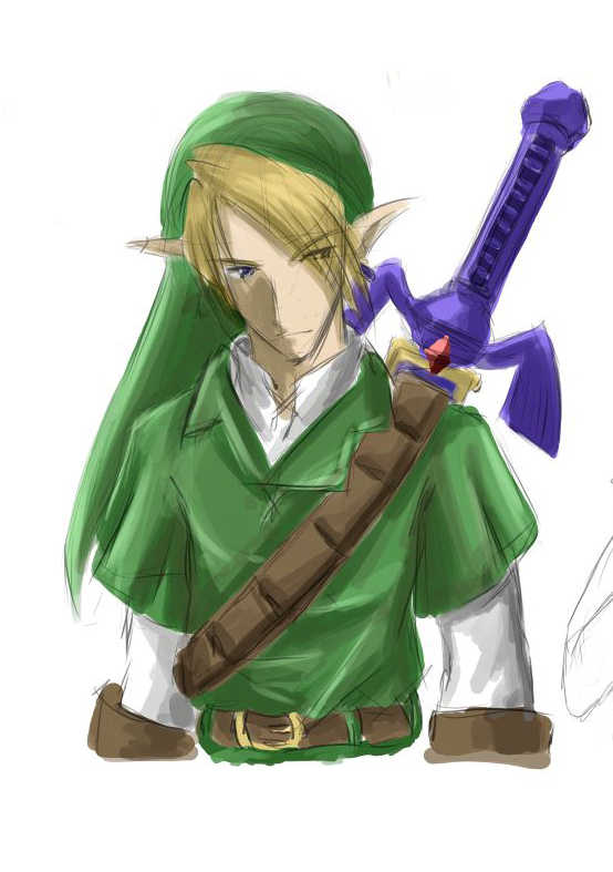 OoT Link sketch