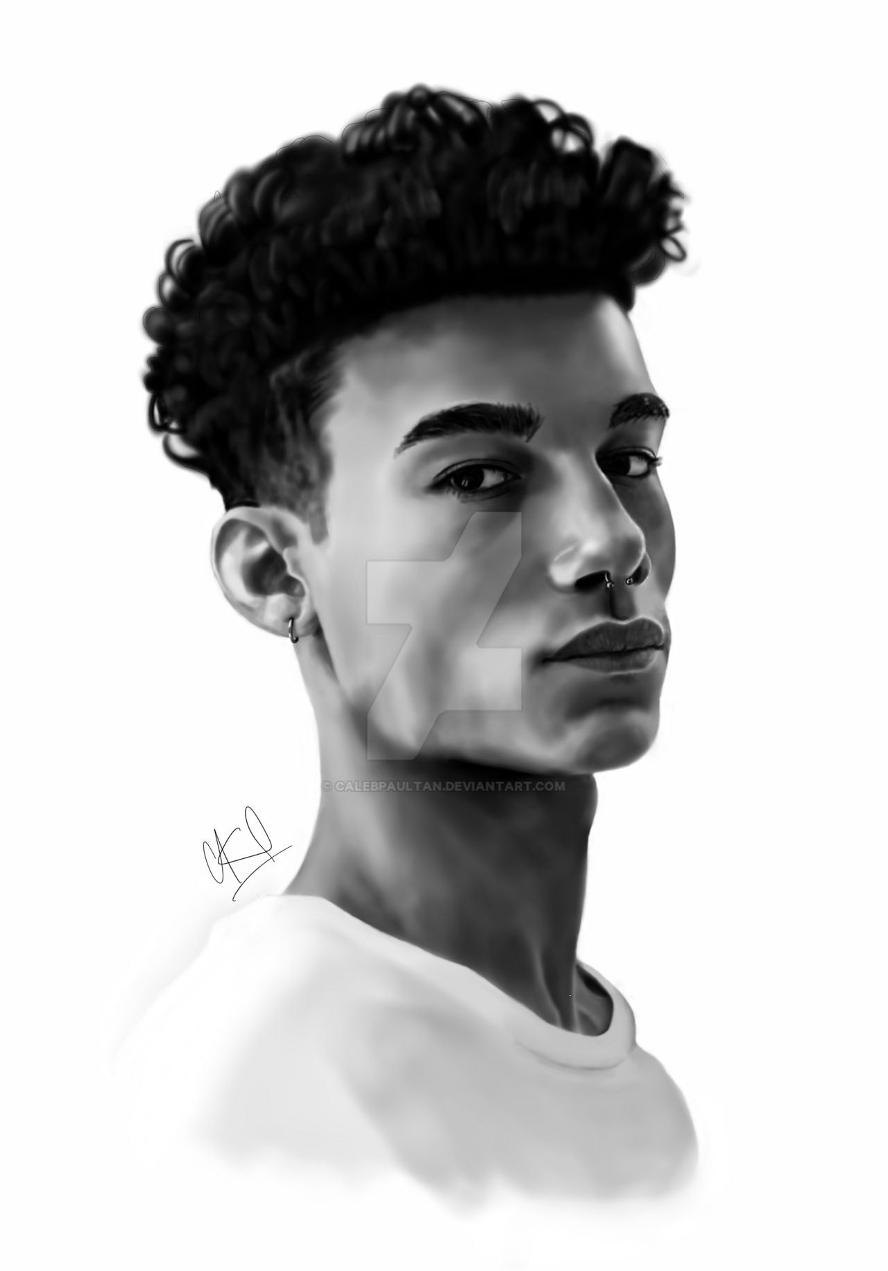 Reece King Digital Drawing by calebpaultan on DeviantArt