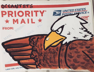 Eagle Sticker