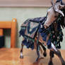 Blue Arabian Model Horse Costume View 2