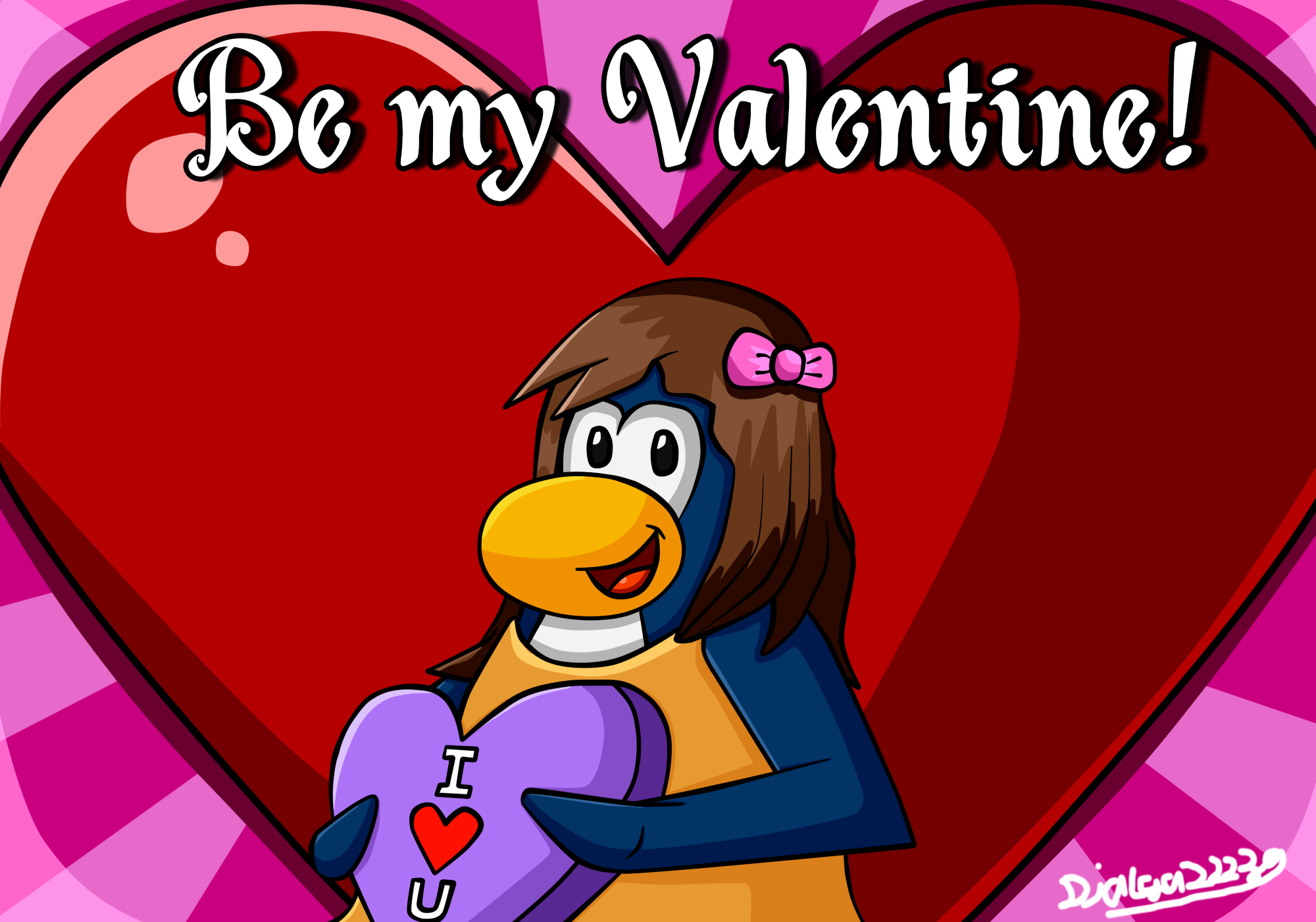Club Penguin - Be my Valentine! by Dialga22239 on DeviantArt