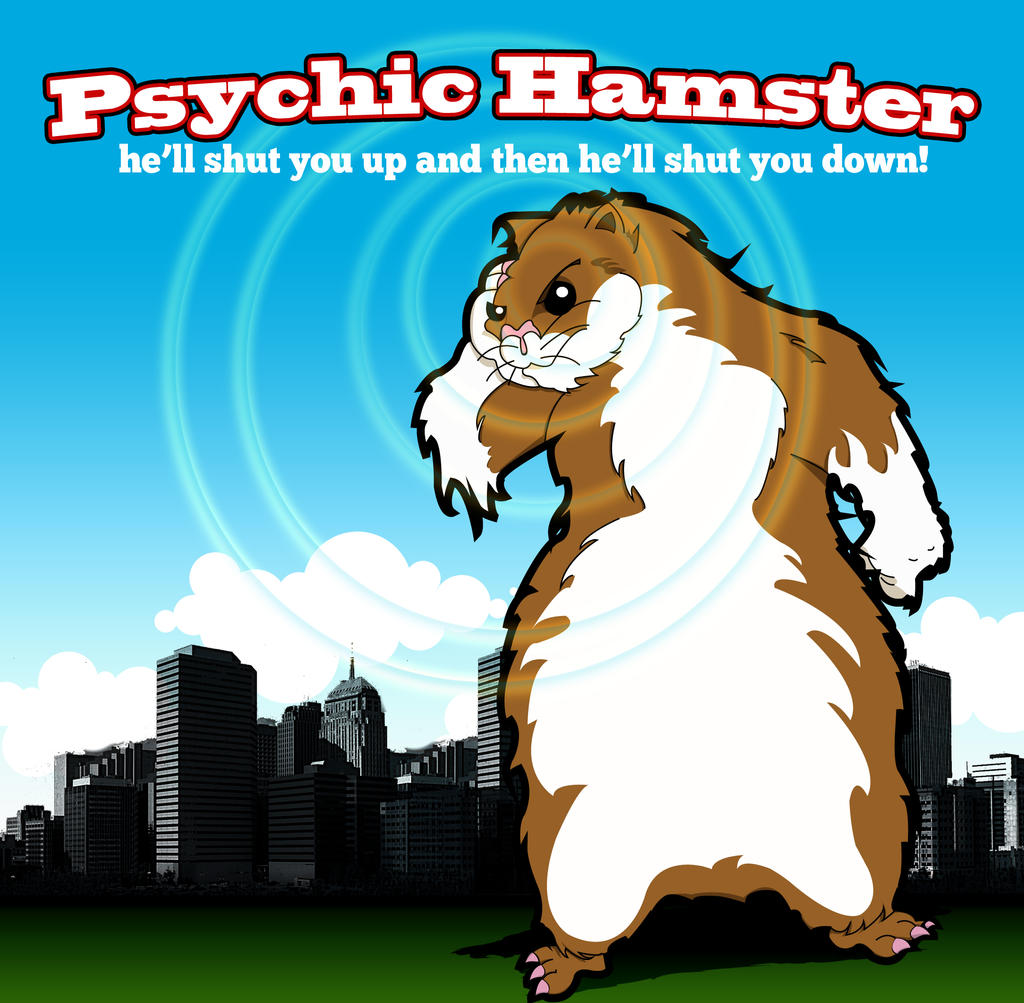Saul the Psychic Hamster by ajCorza