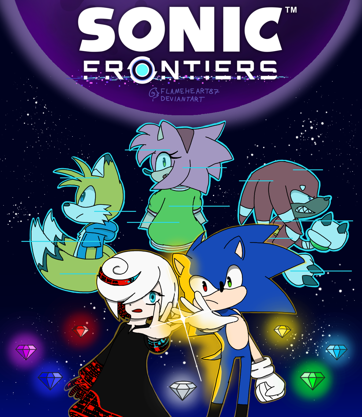 Super Sonic Sonic Frontiers Final Horizon by Deaream on DeviantArt