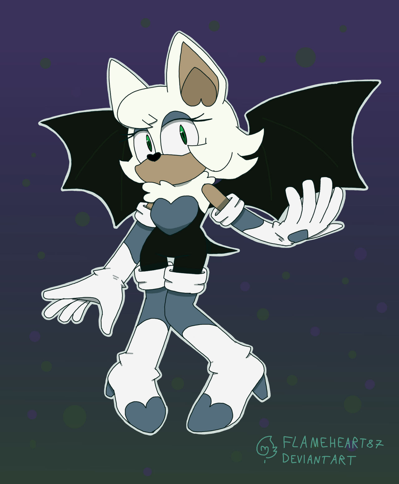 Mephiles As Rouge Mephiles As Rouge (form 1/2) by FlameHeart87 on DeviantArt