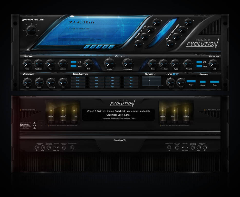 Evolution Plug In Evolution vst plugin synthesizer scifi gui design by Scott-Kane on ...
