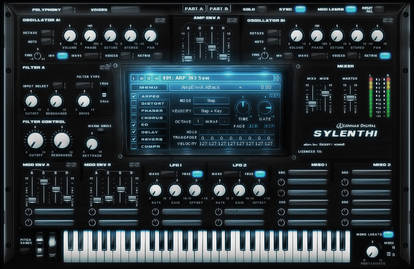 Sylenth VST gui design