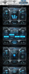 Hidden Path Audio Barrage Kontakt Library GUI by Scott-Kane