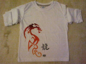 Chinese Dragon T-Shirt (hand painted)