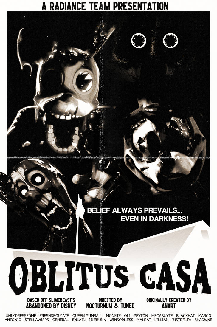 Oblitus Casa Poster 10th Anniversary By Metroloper On DeviantArt oblitus-casa-poster-10th-anniversary-by-metroloper-on-deviantart