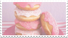 donut stack stamp